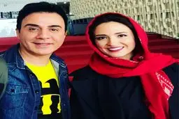 گلاره عباسی و داریوش فرضیایی در یک قاب