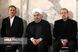 تصاویری از مراسم سالگرد درگذشت آیت‌الله هاشمی‌ با حضور روحانی، لاریجانی، سیدحسن خمینی و ...