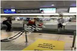 رامین رضاییان در راه بازگشت به تهران/عکس