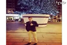 بازیکن ایرانی اتلتیکو مادرید در کنار درخت کریسمس/ عکس