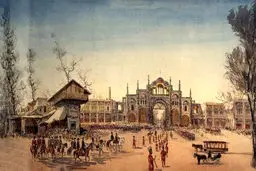 عکس / تهران در سال ۱۸۹۵، اثر نقاش روس