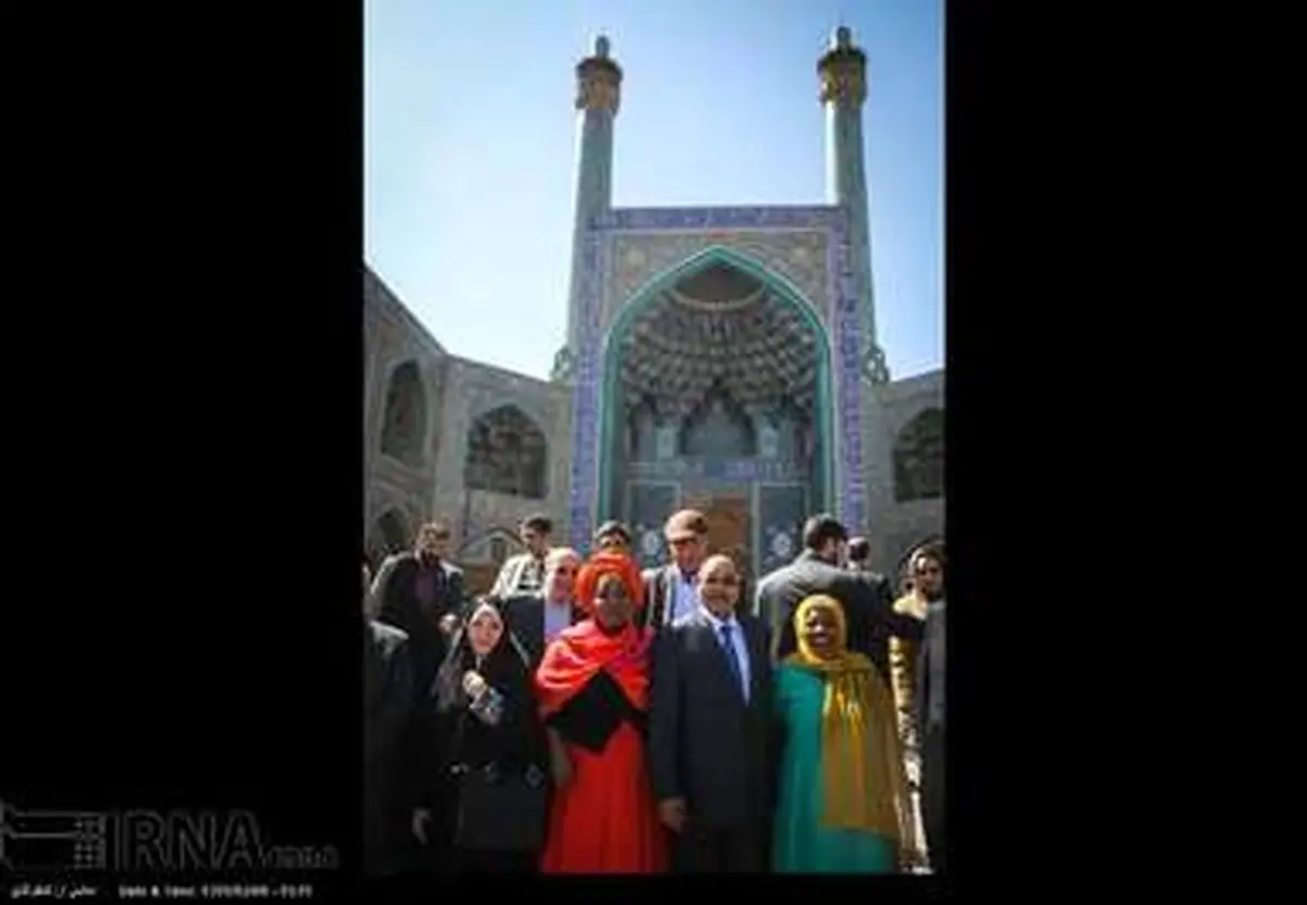 سفر رئیس جمهور آفریقای جنوبی به اصفهان/ تصاویر