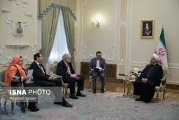 روحانی در دیدار وزیر خارجه انگلستان: تصمیم ترامپ، ریختن بنزین در آتش منطقه بود/ جانسون : مصمم به گسترش همه جانبه مناسبات با تهران هستیم