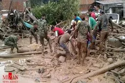 رانش زمین در کلمبیا/ فعلا 254 کشته و 200 مفقودی/ عکس