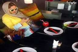 عکس الناز شاکر دوست در صفحه "بچه پولدارهای تهران" !