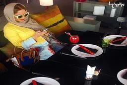 عکس الناز شاکر دوست در صفحه "بچه پولدارهای تهران" !