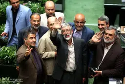 خداحافظی حدادعادل با مجلس/ عکس