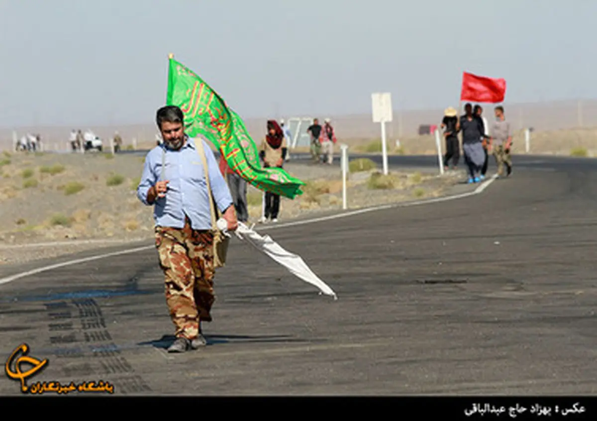 پیاده تا حرم آقا علی ابن موسی الرضا/ تصاویر