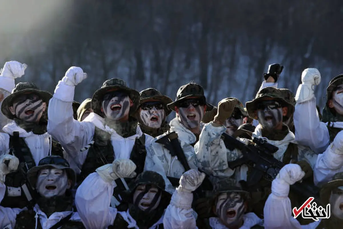 تصاویری از رزمایش مشترک تفنگداران کره جنوبی و آمریکا