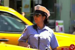 حرکت عجیب پلیس زن با راننده گستـاخ! + تصاویر