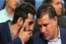 در گوشی معروف و دایی در ضیافت افطار روحانی/عکس