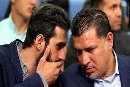 در گوشی معروف و دایی در ضیافت افطار روحانی/عکس