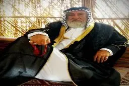 گريم عربي «داريوش ارجمند» در فيلم سينمايى ماهورا/عکس