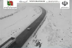 بارش برف در استان اردبیل/عکس