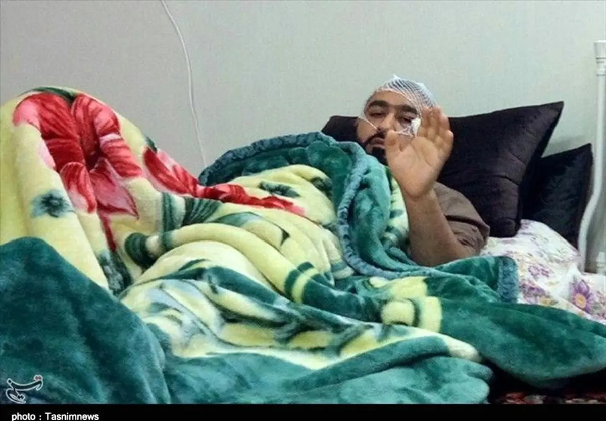 تصاویری از آخرین وضعیت "طلبه‌ تهرانی" که با ضربات قمه مجروح شد