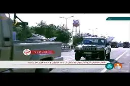 آغاز رژه خودرویی روز ارتش جمهوری اسلامی ایران+فیلم