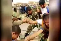 ببینید / ویدئویی از کمکهای ارتش به مردم سیل زده خوزستان
