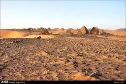 اهرام باستانی مرواه در سودان (+عکس)