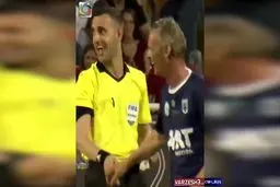 سرکار گذاشتن بازیکن توسط داور