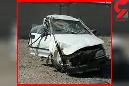 سقوط پراید به دره / 2 تن کشته و 2 تن مجروح شدند + عکس