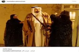 شباهت عجیب حمید فرخ‌نژاد به ملک سلمان/ عکس