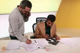 تصاویر پشت صحنه برنامه ۲۷ بهمن نود