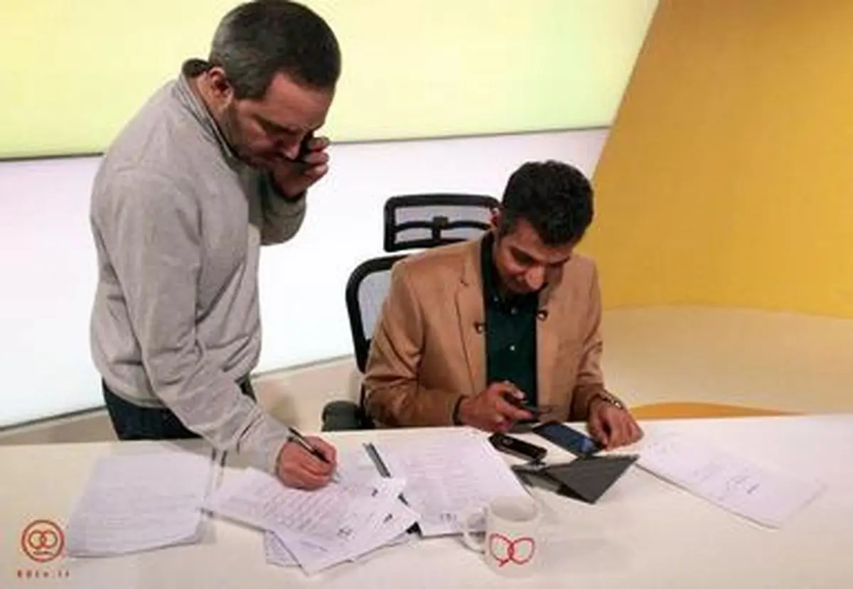 تصاویر پشت صحنه برنامه ۲۷ بهمن نود