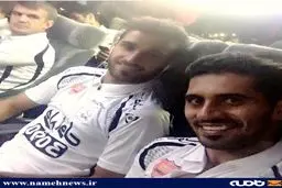 سلفی جالب بازیکنان پرسپولیس بعد از صدرنشینی/عکس