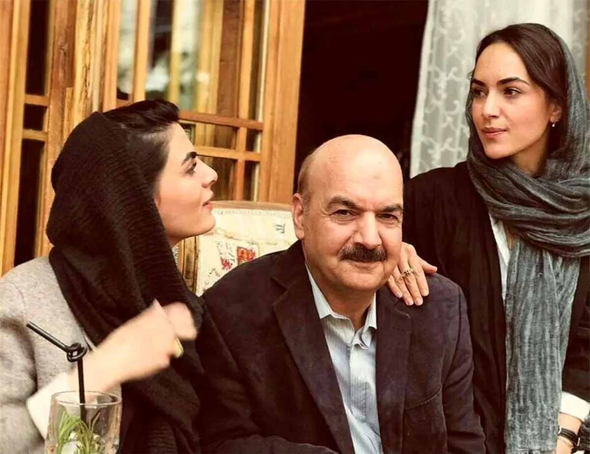 تیپ «آقای مجری» در کنار دخترانش /عکس