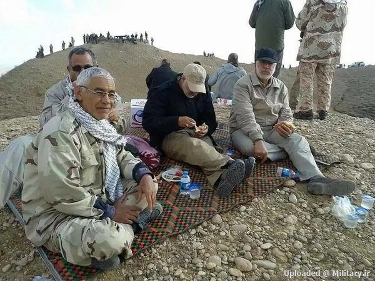 سردار قاسم سلیمانی در مناطق تازه آزاد شده عراق/ عکس