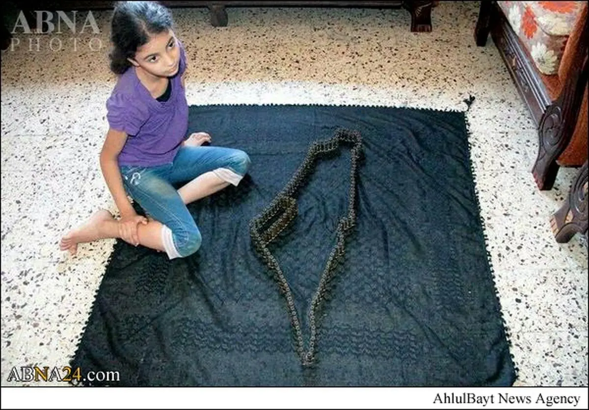 مقاومت به سبک این دختر +عکس