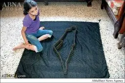 مقاومت به سبک این دختر +عکس