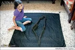 مقاومت به سبک این دختر +عکس