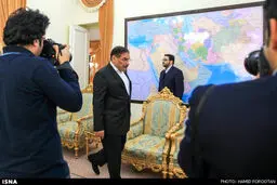 دیدار رییس مجلس سنای فرانسه با شمخانی/تصاویر