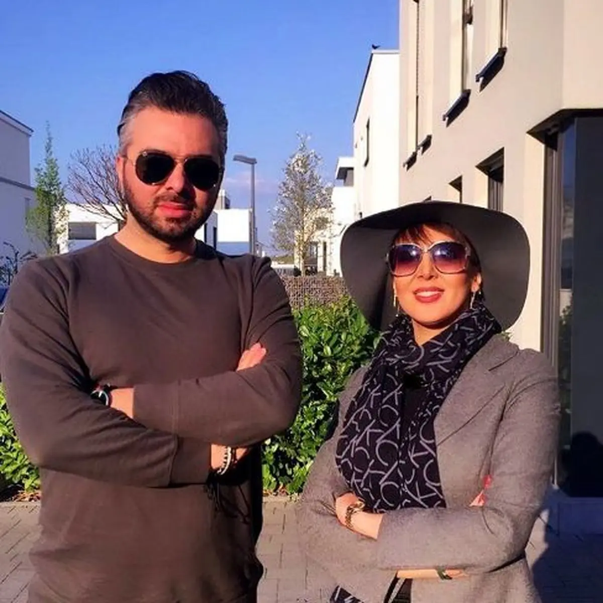 دیدار لیلا بلوکات با مجری شبکه های ماهواره ای در آلمان! عکس