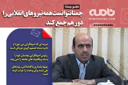 فوتوتیتر/ عضو جمنا: جمنا نتوانست همه نیروهای انقلابی را دور هم جمع کند