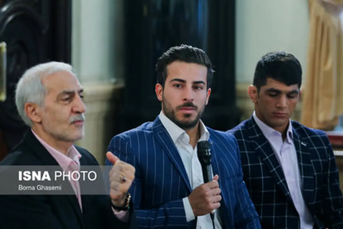 حاشیه های دیدار هاشمی با مدال آوران المپیک/تصاویر