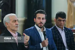 حاشیه های دیدار هاشمی با مدال آوران المپیک/تصاویر