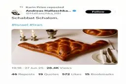 حلول روح هیتلر در آلمان ؛ حمایت از بمباران ایران