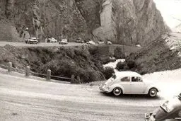 جاده چالوس وقتی خلوت و خاکی بود/عکس