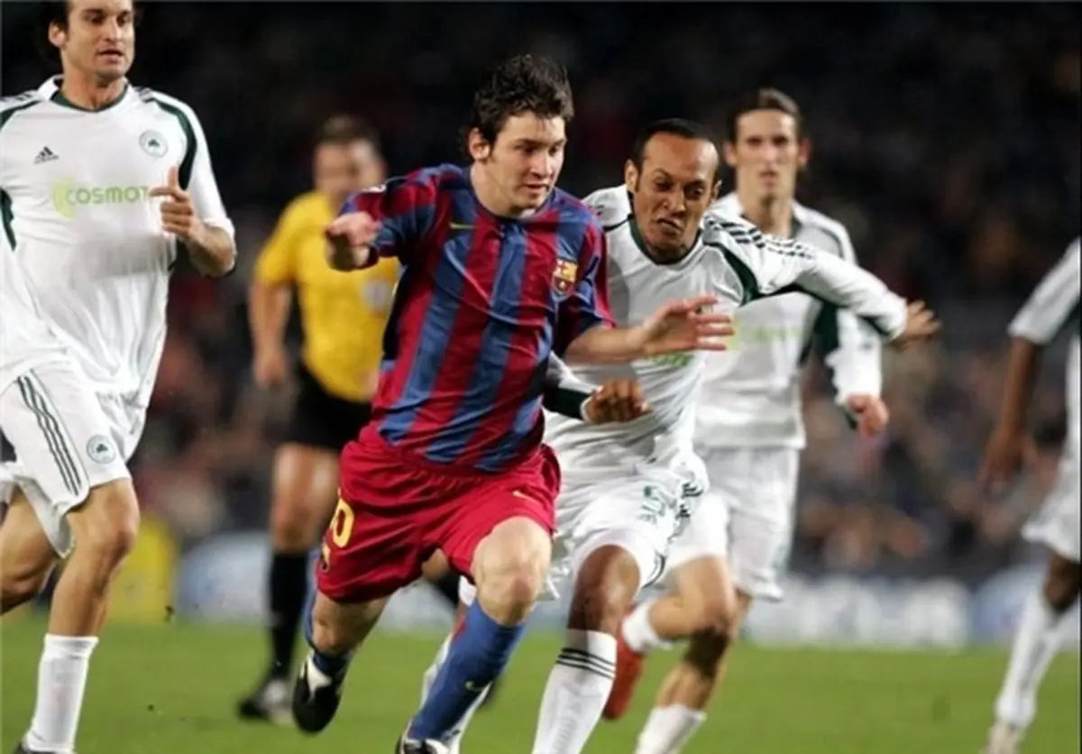 تصاویری بیادماندنی از درخشش تا رکوردشکنی لیونل مسی در لیگ قهرمانان اروپا