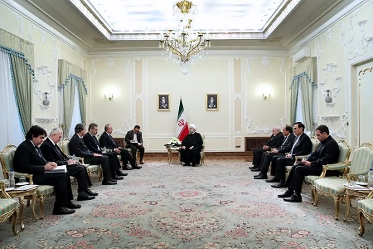 روحاني: ثبات منطقه باید مبنای تعامل ایران و ترکیه باشد