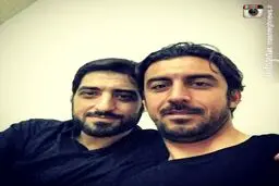 عکس/ سلفی سیدمهدی رحمتی با مداح معروف