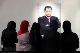 نمایشگاه هنرهای تجسمی علی دایی، اسطوره فوتبال در اردبیل /گزارش تصویری