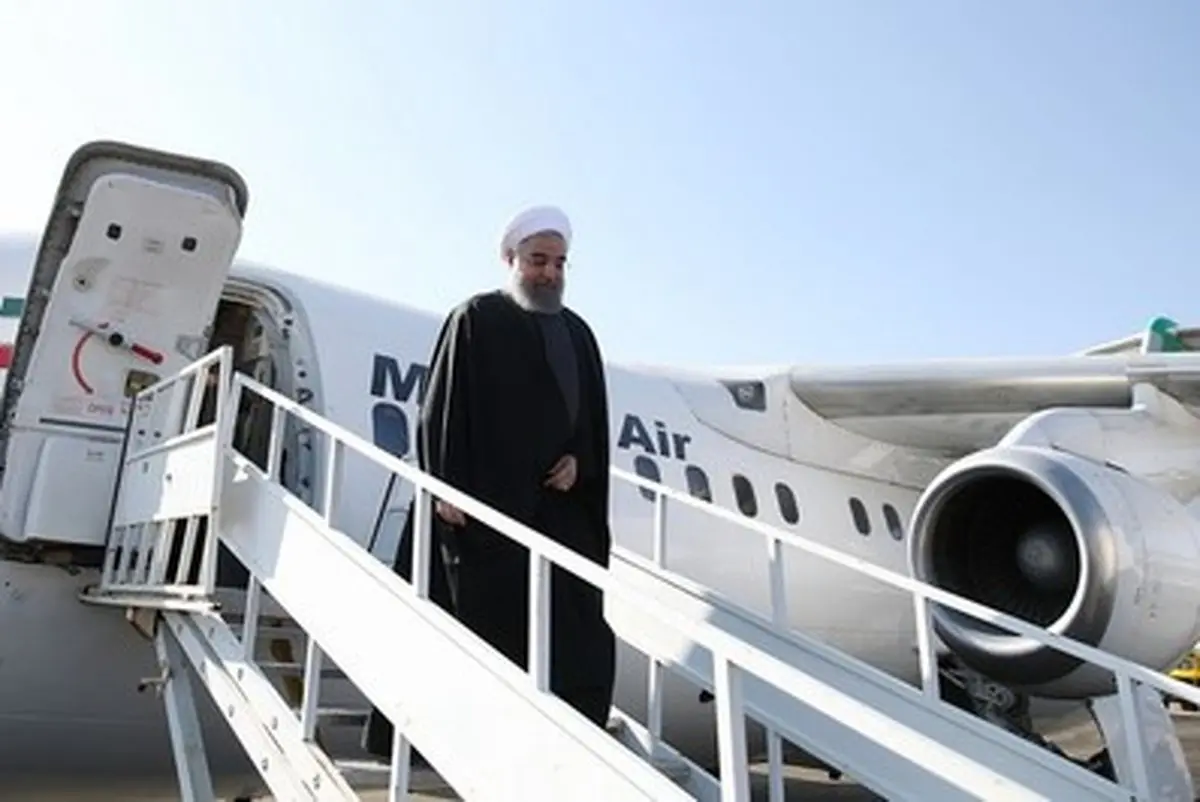 حواشی تصویری سفر روحانی به سمنان