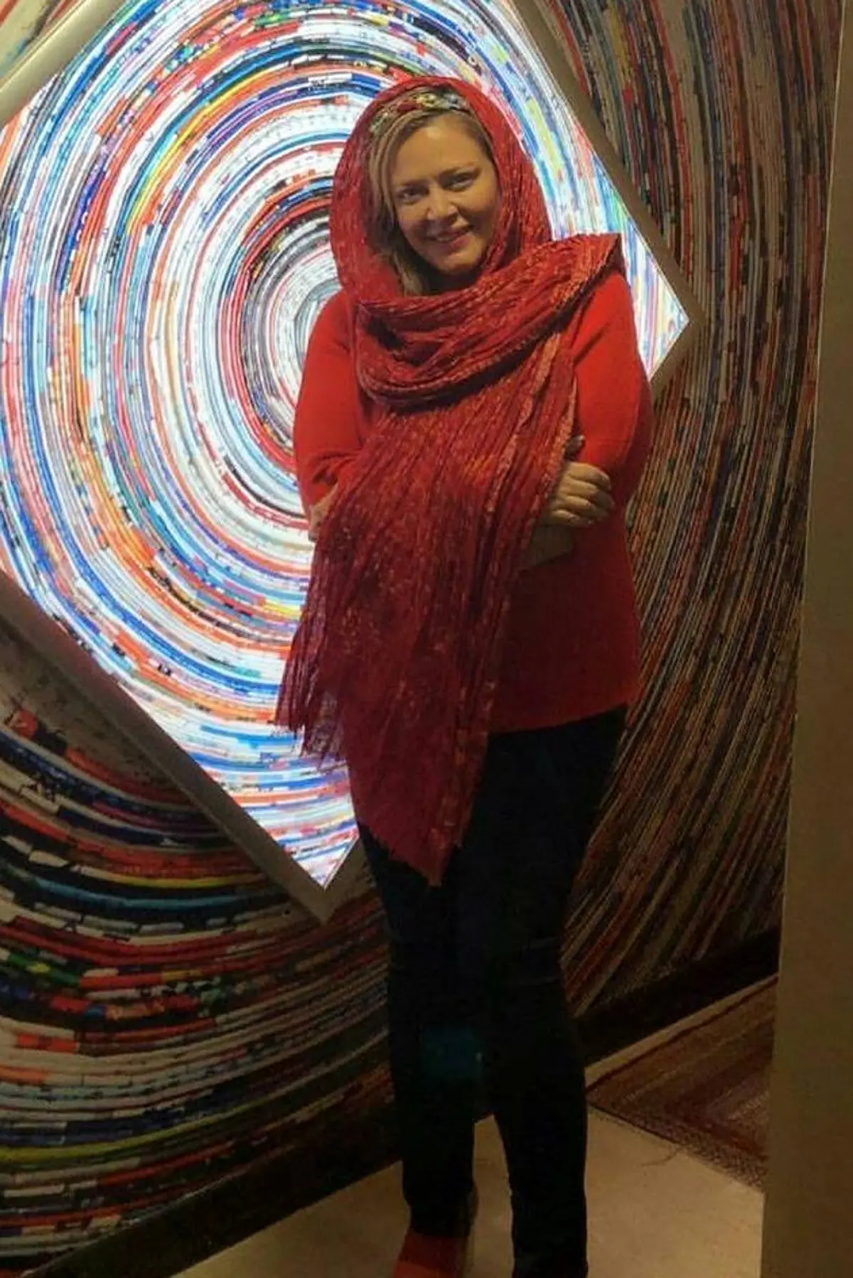 تصویری از بهاره رهنما، پس از كاهش وزن