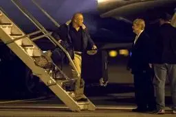 آزادی دو تبعه آمریکایی از زندان‌های کره شمالی/تصاویر