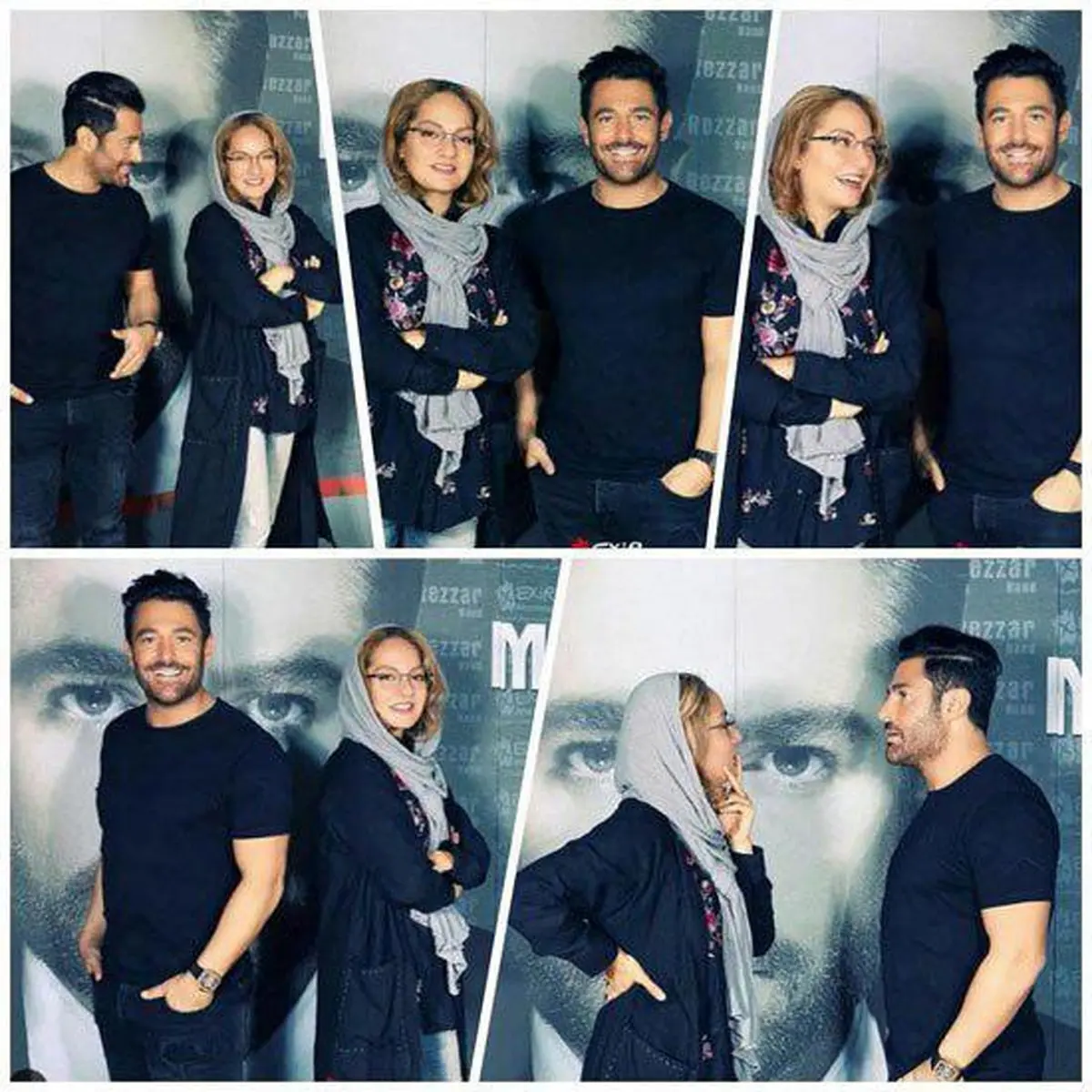 عکس‎‌های دو نفره محمدرضا گلزار و مهناز افشار