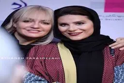 تصویری از تیپ و میکاپ جدید مهناز افشار در کنار سحر دولتشاهی