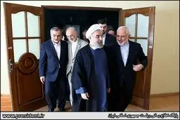 دیدار روحانی با اعضای تیم هسته ای و خانواده های آنان/ تصاویر
